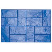 Brickform Concrete Texture Mat New England Basket Weave Hard Mat with Molded Handles