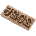 Kraft Tool Concrete Stamp Date Insert 2025 5/8-inch Tall Numbers