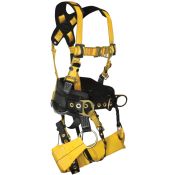 Falltech Journeyman Tower Climber Harness Small Belt Size 28