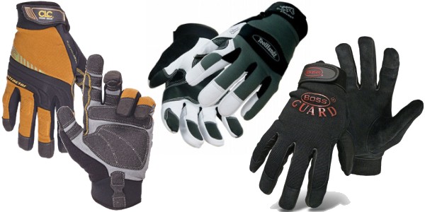 Black Stallion Hi-Vis Spandex Extreme Winter Work Gloves – Large GW101-L